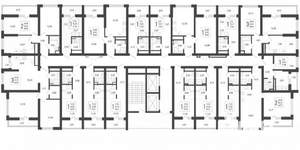 2-к квартира, вторичка, 44м2, 18/19 этаж