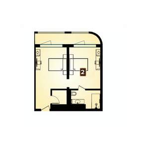 1-к квартира, вторичка, 52м2, 8/8 этаж