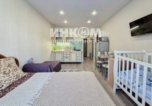 Студия квартира, вторичка, 28м2, 6/12 этаж