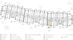 2-к квартира, вторичка, 51м2, 2/8 этаж