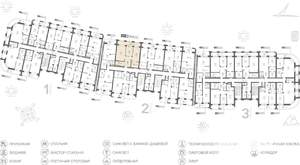 3-к квартира, вторичка, 87м2, 2/8 этаж