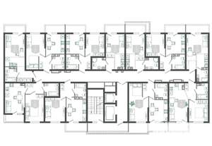 1-к квартира, вторичка, 38м2, 2/12 этаж