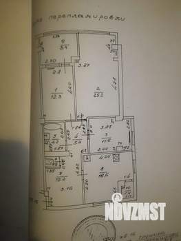 3-к квартира, вторичка, 92м2, 4/13 этаж