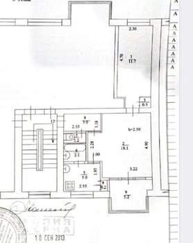 2-к квартира, вторичка, 43м2, 3/4 этаж