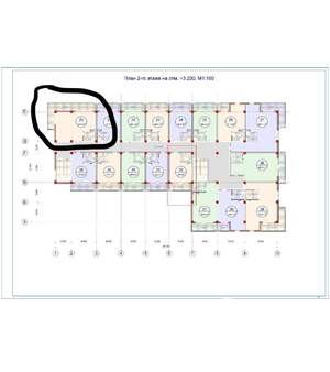 Студия квартира, вторичка, 53м2, 2/4 этаж