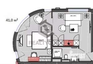 2-к квартира, вторичка, 41м2, 3/4 этаж