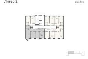 1-к квартира, вторичка, 38м2, 13/20 этаж