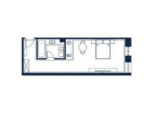 2-к квартира, вторичка, 68м2, 1/4 этаж