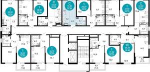 1-к квартира, вторичка, 21м2, 15/17 этаж