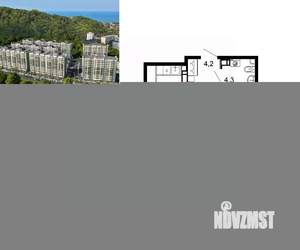 1-к квартира, вторичка, 39м2, 10/12 этаж