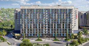 Студия квартира, строящийся дом, 25м2, 1/12 этаж
