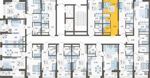 Студия квартира, вторичка, 25м2, 8/19 этаж