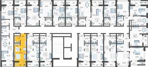 Студия квартира, вторичка, 23м2, 4/19 этаж