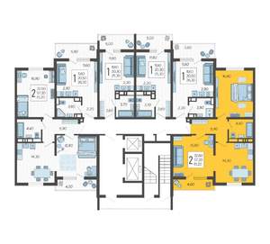2-к квартира, вторичка, 61м2, 5/10 этаж