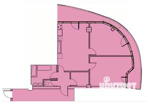 2-к квартира, вторичка, 101м2, 22/24 этаж