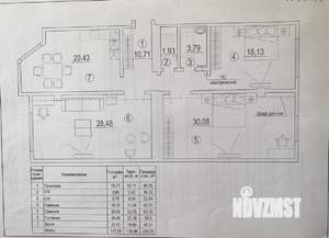 3-к квартира, вторичка, 97м2, 7/9 этаж