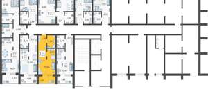 Студия квартира, вторичка, 24м2, 1/19 этаж