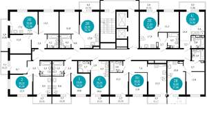 1-к квартира, вторичка, 40м2, 2/17 этаж