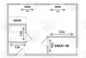 Студия квартира, вторичка, 27м2, 7/8 этаж