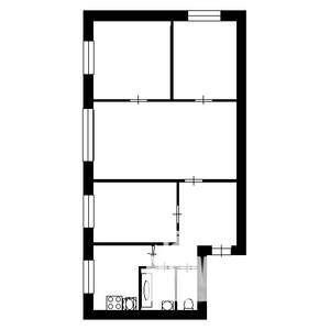 2-к квартира, вторичка, 39м2, 2/5 этаж