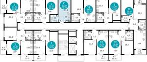 1-к квартира, вторичка, 23м2, 16/17 этаж