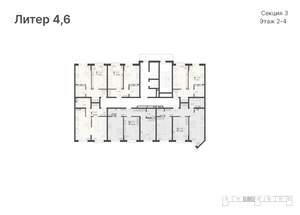 2-к квартира, вторичка, 54м2, 3/20 этаж