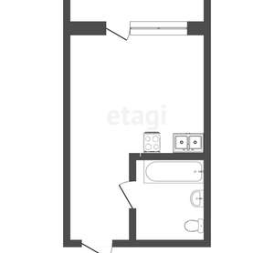Студия квартира, вторичка, 28м2, 2/2 этаж