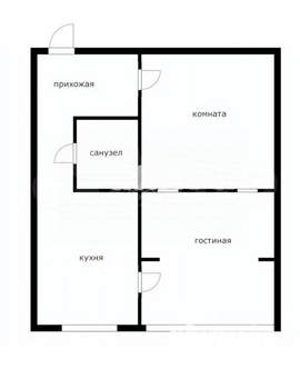 2-к квартира, вторичка, 63м2, 7/17 этаж